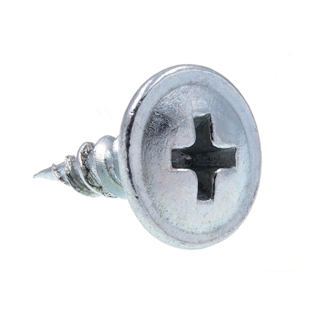 Prime-Line Lath Screw, Modified Truss Head, Phillip Drive No. 8 X 1/2in Zinc Plated Steel 50PK 9040182